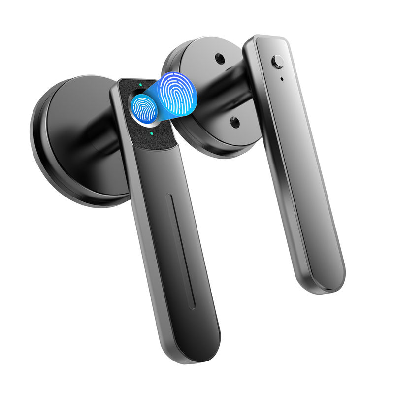 Vingerafdruk deur slot, sleutellose toegang deur slot met handvat, biometrisch deur slot, 100 vingerafdrukken Smart Door Lock Knob