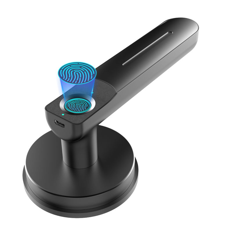 Smart C01 vingerafdrukdeurslot, sleutellose toegangslot met handvat, biometrisch deurlot