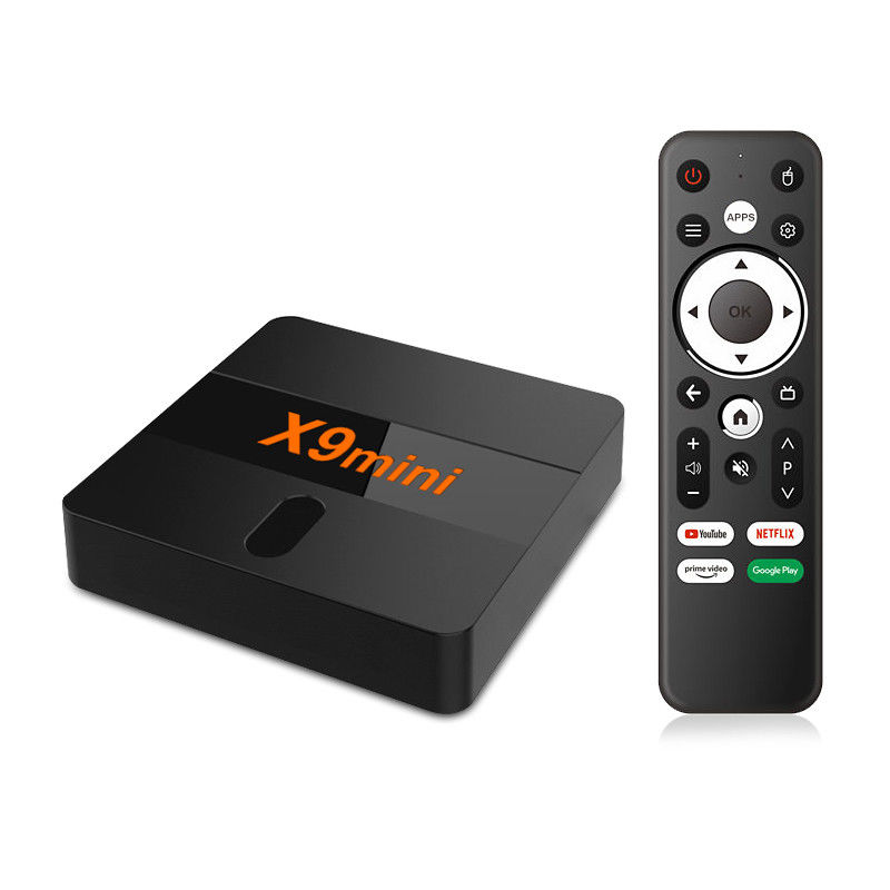 Android 9.0 TV Box Voice IR afstandsbediening 1GB/8GB Support Smart APP