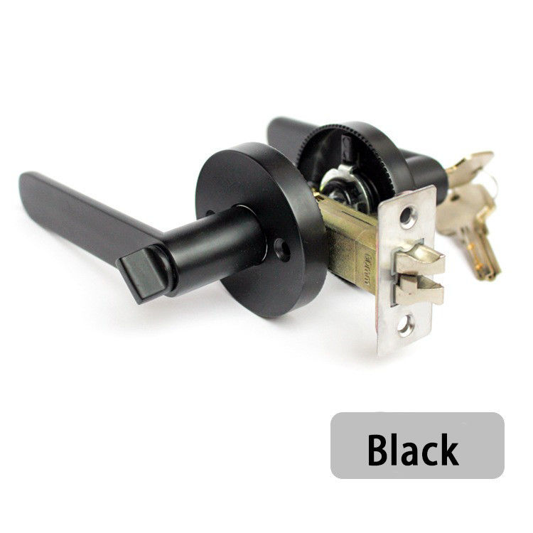 KZ01 Zink legering zwaargewicht drievoudig hefboom slot bal slot deur slot binnen slaapkamer deur slot roestvrij staal bal badkamer