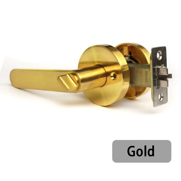 KZ01 Zink legering zwaargewicht drievoudig hefboom slot bal slot deur slot binnen slaapkamer deur slot roestvrij staal bal badkamer